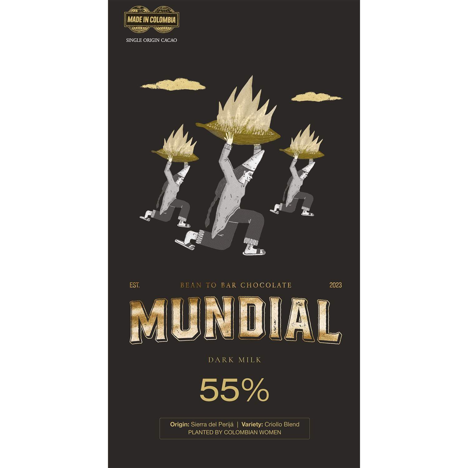 CHOCOLATE OSCURO - DARK MILK 55%
